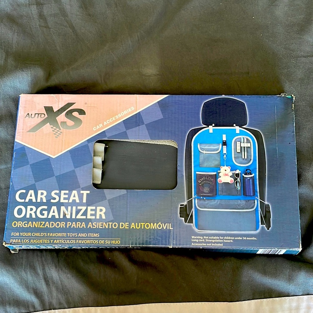 Car seat organizer